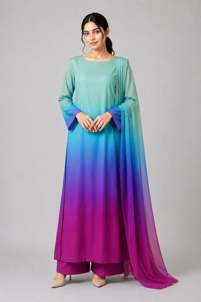 Gulah - Aurora Boat-Neck Maxi Panel Suit